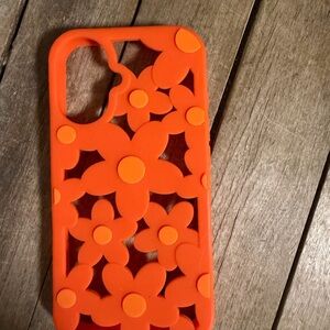 Floral Orange Phone Case